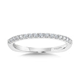 Straight Diamond Wedding Band
